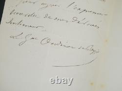 Nicolas OUDINOT (1791-1863) Lettre autographe signée Empire