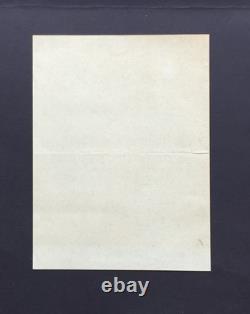 Octave MIRBEAU Lettre autographe signée Election Jules Renard Goncourt 1907