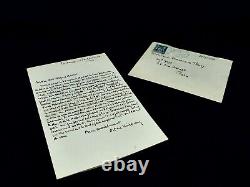 Octave Mirbeau Lettre autographe signée sur le livre de la Vie! 1890