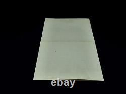 Octave Mirbeau Lettre autographe signée sur le livre de la Vie! 1890