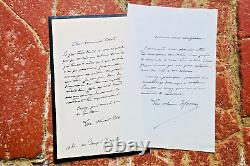 Olivier Merson 3 belles lettres autographes manuscrites & signées