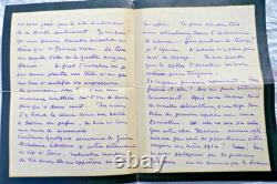 PAUL HERVIEU lettres & cartes autographes manuscrites & signées