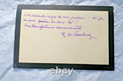 PAUL HERVIEU lettres & cartes autographes manuscrites & signées