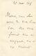 Paul Deschanel Lettre Autographe Signée à Un Soldat De La 1e Guerre Mondiale