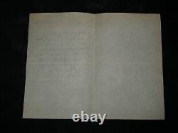 Paul Hervieu LETTRE AUTOGRAPHE SIGNÉE À Léon Daudet Le Dédale 1903