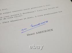 Paul Morand Lettre autographe signée Automobile Club Manuscrit Paul Morand Lettre autographe signée Automobile Club Manuscrit