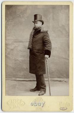 Paul VERLAINE Carte lettre autographe signée Verlaine rechute 1889