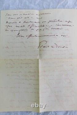 Picart Ledoux lettre autographe signée