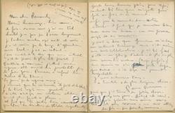 Pierre Brasseur (1905-1972) Acteur Rare lettre autographe signée 2 pages
