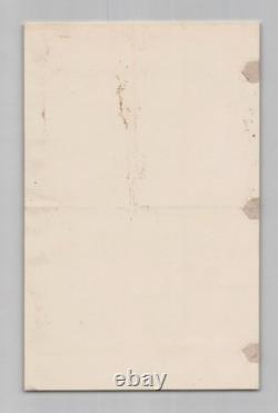 Pierre Émile Levasseur Lettre autographe signée questionnaire 1887