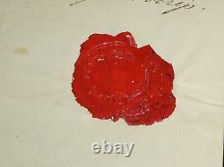 Pierre-François Audry de Puyravault Lettre autographe signée à J. Laffitte 1840