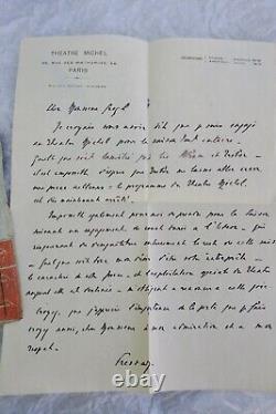 Pierre Fresnay lettre autographe signée