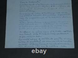 Pierre Hodé Lettre autographe signée Ignoré de ce salon bâtard 1929