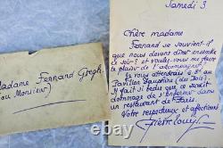 Pierre Louÿs lettre autographe signée