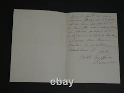 Pierre Paul Marsalès dit Polin Lot de 16 lettres autographes signées + photo