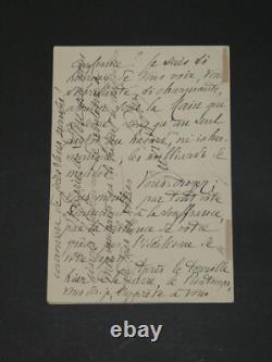 Pierre Paul Marsalès dit Polin Lot de 16 lettres autographes signées + photo