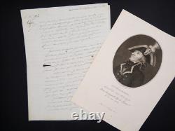 Pierre de Ruel, marquis de Beurnonville Lettre autographe signée 3 pages