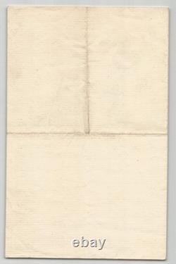 Prince Joachim Murat 2 lettres autographes signées Steeple-chases 1869