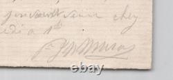 Prince Joachim Murat 2 lettres autographes signées Steeple-chases 1869