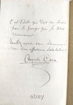 ROSA BONHEUR CAÏN Auguste, Georges, Henri. 3 artistes lettres signées 1873-96