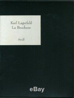 Rare Eo Karl Lagerfeld + La Brochure + Lettre Autographe + Dessin Non Signé
