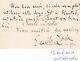 Rare Carte De Visite Lettre Autographe Signée Émile Zola Signature Littérature