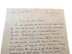 René CLAIR, Réalisateur LETTRE AUTOGRAPHE SIGNÉE 1947. Maurice CHEVALIER