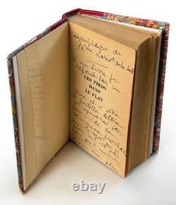 René CREVEL / 2 lettres aut. Signées + Éd. Originale + un long envoi autographe