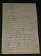 René-léon Borel De Bretizel- Lettre Autographe SignÉe 1841 2 Pages