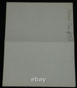 Robert Amadou, Lettre autographe signée et lettre dactylographiée sur émission