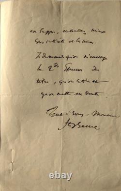 SAINTE BEUVE (Charles) Lettres autographes signées et documents (fils et père)