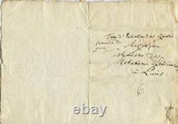 SAINTE BEUVE (Charles) Lettres autographes signées et documents (fils et père)