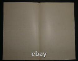 SCHOLL Aurélien LETTRE AUTOGRAPHE SIGNÉE, A PROPOS DE SA CONDAMNATION