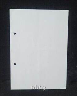 Saddam Hussein Autographe Manuscrit Signé Lettre Bashar Al-Assad Rare Document