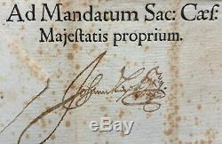 Saint Empire Romain- Empereur Léopold 1er Habsbourg- Lettre signée Signed letter