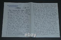 Salomon REINACH LETTRE AUTOGRAPHE SIGNÉE Boulogne-sur-Seine 4 pages 1928
