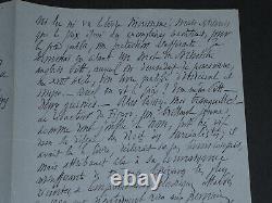 Salomon REINACH LETTRE AUTOGRAPHE SIGNÉE Boulogne-sur-Seine 4 pages 1928