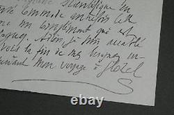 Salomon REINACH LETTRE AUTOGRAPHE SIGNÉE Boulogne-sur-Seine 4 pages 1928