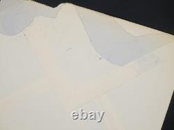 Samuel Beckett Carte autographe signée Sur les répétitions de Comédie