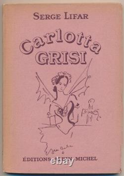 Serge LIFAR envoi autographe signé danse Carlotta Grisi