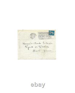 Sidonie-Gabrielle COLETTE / Lettre autographe signée / Sainte Colette / Le Matin