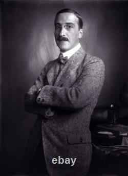 Stefan ZWEIG Lettre autographe signée Carte Exil à Londres 1934