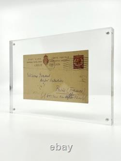 Stefan ZWEIG Lettre autographe signée Carte Exil à Londres 1934