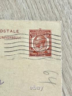 Stefan ZWEIG Lettre autographe signée Carte Exil à Londres 1934