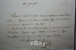 Thomas Robert Bugeaud, Duc d'Isly LAS lettre autographe signée Armée d'Afriq