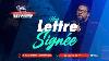 Une Lettre Sign E