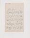 Vers 1860. Lettre Autographe Sign&eacute;e. Madame M&eacute;lingue. Th&eacute;&acirc;tre. Bains. Veules. 76