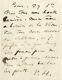 Victor Hugo Lettre Autographe Signée à George Sand. Vous êtes Une Haute Lumière