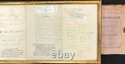 Viollet le duc / Description de Notre-Dame / 1856 / signé / lettres autographes