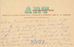 Waldemar George Correspondance 18 lettres autographes signées adressée